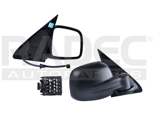 ESPEJO JP LIBERTY 02-07 ELECTRICO MAN/ABATIBLE NEGRO RENEGADE/SPORT/LIMITED L4/V6 4/6CILINDROS 2.8/3.7L 4 PUERTAS DER