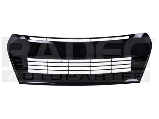 REJILLA FASCIA DELANTERA TY COROLLA 14-16 CENTRAL S L4 4 CILINDROS 1.8L 4 PUERTAS