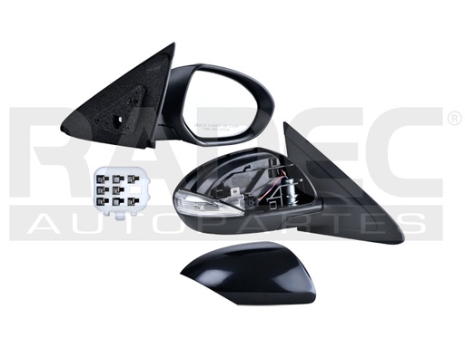 ESPEJO MZ 3 10-13 ELECTRICO C/DESEMPANANTE C/DIRECCIONAL P/PINTAR 4/5 PUERTAS  2.0/2.5/TOURING/SPORT/QC ABS/R17 DER