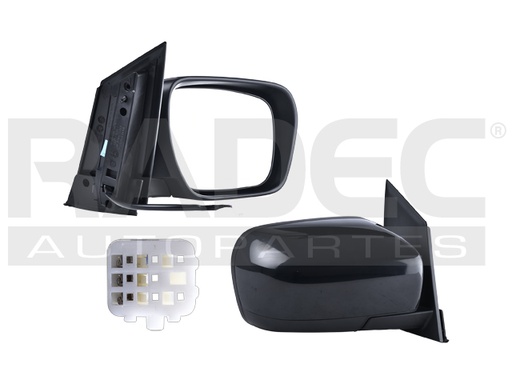 ESPEJO MZ CX7 07-12 ELECTRICO P/PINTAR 3 PINES TOURING/TOURING/SPORT/GT/GS L4 4CILINDROS 2.3/2.5L 4 PUERTAS DER