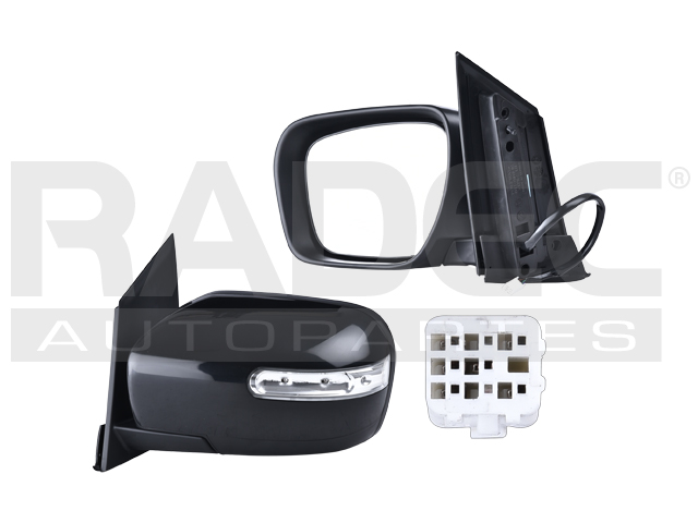 ESPEJO MZ CX7 07-12 ELECTRICO C/DESENPANANTE C/DIRECCIONAL P/PINTAR 7 PINES SV/GRAND TOURING/GT/TOURING/SPORT/GX/GS L4 4CILINDROS 2.3/2.5L 4 PUERTAS IZQ