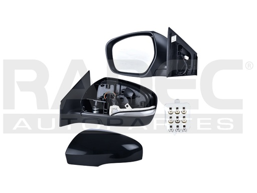 ESPEJO MZ CX9 10-15 ELECTRICO C/DESEMPANANTE C/DIRECCIONAL P/PINTAR 7 PINES TOURING/GT/TOURING/SPORT/GS V6 6CILINDROS 3.7L 5 PUERTAS IZQ