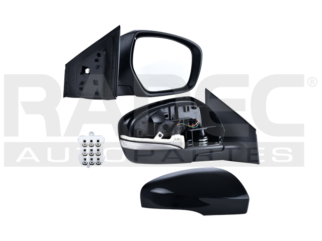 ESPEJO MZ CX9 10-15 ELECTRICO C/DESENPANANTE C/DIRECCIONAL P/PINTAR 7 PINES V/SV/GT/TOURING/SPORT/GX/GS V6 6CILINDROS 3.7L 4 PUERTAS DER