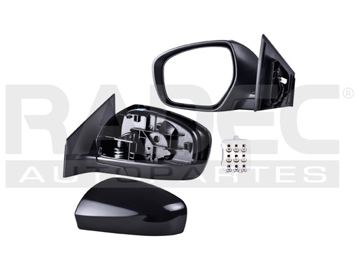 ESPEJO MZ CX9 10-15 ELECTRICO C/DESEMPANANTE P/PINTAR 5 PINES V/SV/GT/TOURING/SPORT/GX/GS V6 6CILINDROS 3.7L 5 PUERTAS IZQ