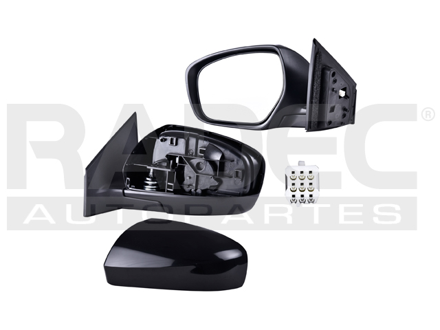 ESPEJO MZ CX9 10-15 ELECTRICO P/PINTAR 3 PINES TOURING/GT/TOURING/SPORT/GS V6 6CILINDROS 3.7L 4 PUERTAS IZQ