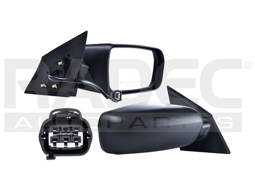 ESPEJO MT GALANT 04-09 ELECTRICO C/DESENPANANTE P/PINTAR 5 PINES LS/ES/DE/GTS L4/V6 4/6CILINDROS 2.4/3.8L 4 PUERTAS DER