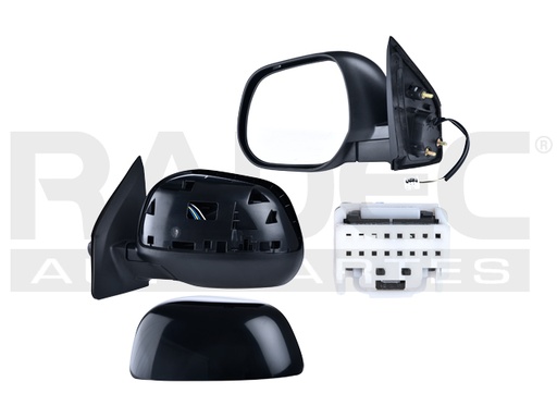 ESPEJO MT OUTLANDER 11-13 ELECTRICO C/DESENPANANTE P/PINTAR 5 PINES V/XLS/LS/ES/SE/GT L4/V6 4/6CILINDROS 2.4/3.0L 4 PUERTAS IZQ