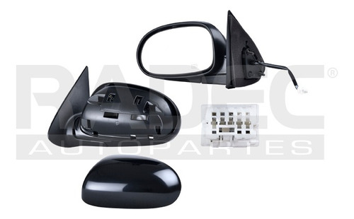 ESPEJO NS MAXIMA 00-03 ELECTRICO P/PINTAR 3 PINES SE/GXE/GLE IZQ