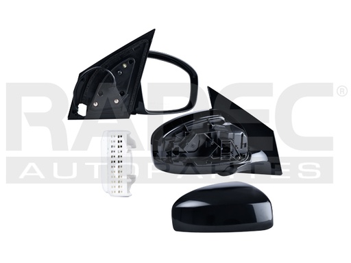 ESPEJO NS MURANO 09-14 ELECTRICO C/DESEMPANANTE P/PINTAR 5 PINES S/SL/SV/LE/CROSSCABRIOLET V6 6 CILINDROS 3.5L 5 PUERTAS DER