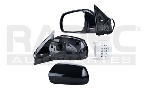 ESPEJO NS MURANO 04-08 ELECTRICO C/DESEMPANANTE P/PINTAR 5 PINES S/SE/SL V6 6 CILINDROS 3.5L 5 PUERTAS IZQ