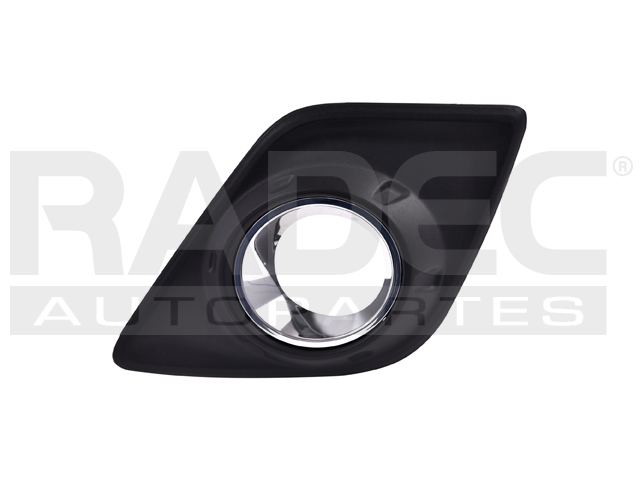 REJILLA FASCIA DELANTERA TY HILUX 16-20 (ARG) C/HOYO P/FARO F/CROMADO 4X2/4X4/SR L4 4 CILINDROS 2.7/2.8L 4 PUERTAS DER