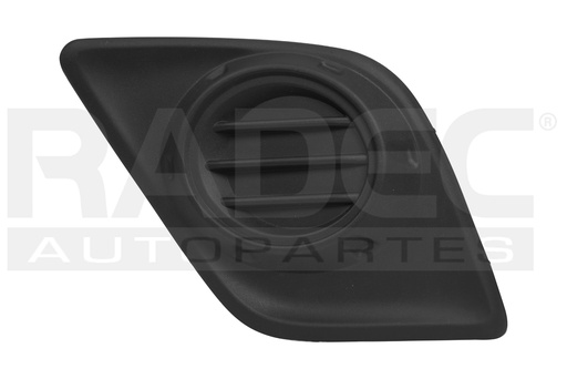 REJILLA FASCIA DELANTERA TY HILUX 16-20 S/HOYO P/FARO 4X2/4X4/SR/BASE L4 4 CILINDROS 2.7L 2/4 PUERTAS IZQ