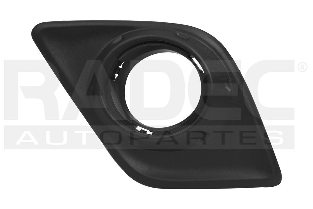 REJILLA FASCIA DELANTERA TY HILUX 16-20 C/HOYO P/FARO 4X2/4X4/SR/BASE L4 4 CILINDROS 2.7L 2/4 PUERTAS IZQ