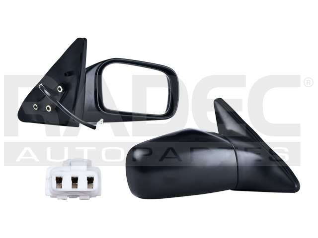 ESPEJO NS TSURU 92-17 ELECTRICO CORRUGADO 3 PINES GS L4 4CILINDROS 1.6L 4 PUERTAS DER