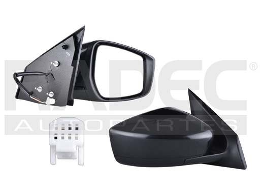 ESPEJO NS VERSA 15-19 ELECTRICO P/PINTAR 3 PINES EXCLUSIVE/DRIVE/ADVANCE/SENSE L4 4 CILINDROS 1.6L 4 PUERTAS GV DER