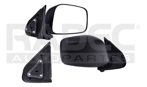 ESPEJO NS D23 16-20 MANUAL CORRUGADO DER