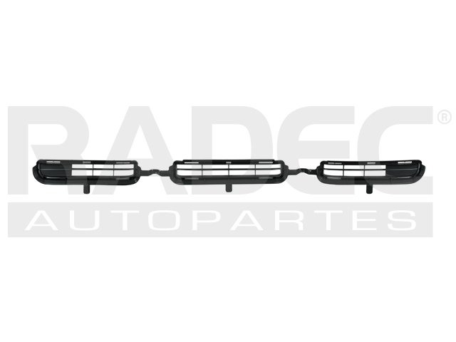 REJILLA FASCIA TY RAV 4 09-10 NEGRA INFERIOR