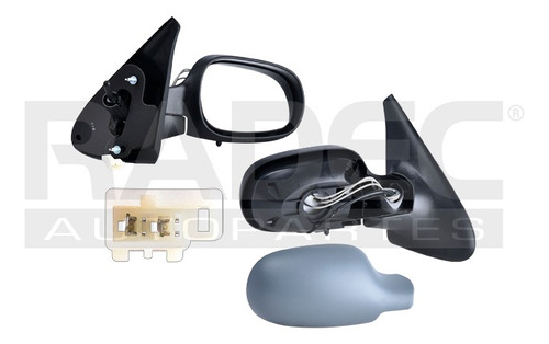 ESPEJO RN MEGANE 01-03 C/CONTROL CORRUGADO C/SENSOR DE TEMPERTAURA DER