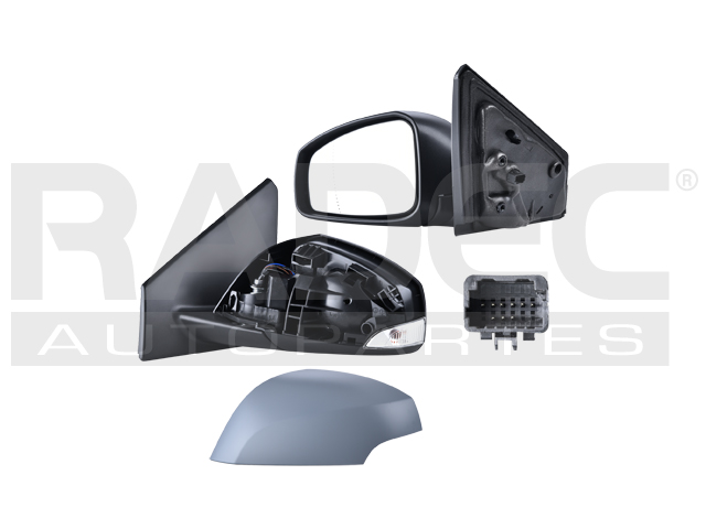 ESPEJO RN FLUENCE 11-17 ELECTRICO C/DESENPANANTE C/DIRECCIONAL P/PINTAR 7 PINES AUTHENTIQUE/DINAMIQUE/EXPRESSION/PRIVILEGE L4 4 CILINDROS 2.0L 4 PUERTAS IZQ