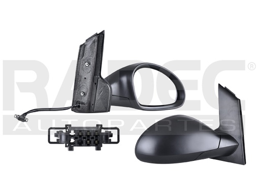 ESPEJO ST ALTEA 05-09 ELECTRICO C/DESEMPANANTE CORRUGADO 5 PINES DER