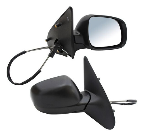 ESPEJO ST IBIZA/CORDOBA 99-02  C/CONTROL NEGRO DER