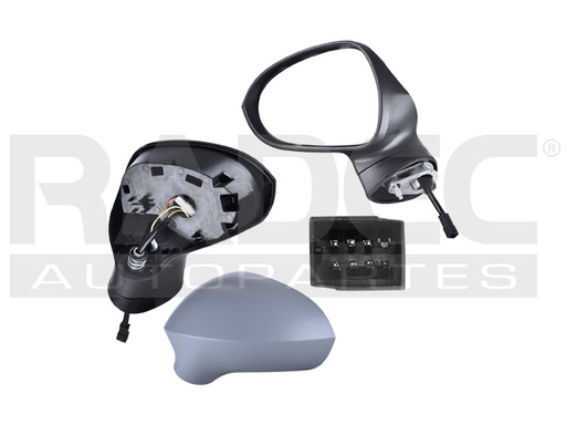 ESPEJO ST IBIZA 10-17 ELECTRICO E/ABATIBLE C/DESEMPANANTE P/PINTAR IZQ
