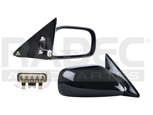 ESPEJO TY CAMRY 97-01 ELECTRICO C/DESEMPANANTE NEGRO 5 PINES CE/XLE/LE DER
