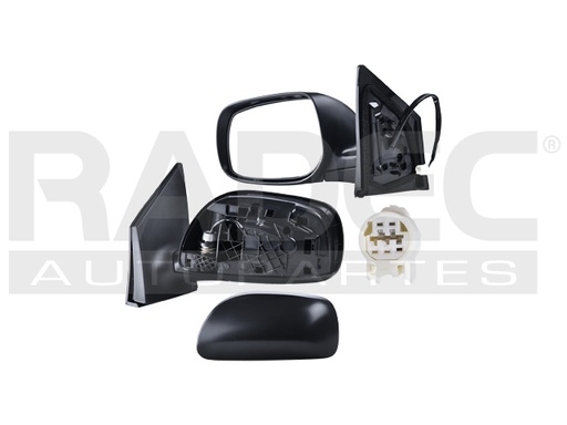 ESPEJO TY COROLLA 09-13 ELECTRICO C/DESEMPANANTE P/PINTAR 5 PINES BASE/XRS/S/CE/XLE/LE/L IZQ