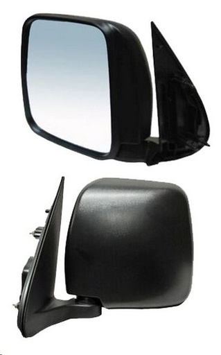 [018-3005-01] ESPEJO TY HIACE 06-13 MANUAL NEGRO IZQ