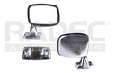 ESPEJO TY PICK UP 79-83 MANUAL CORRUGADO CROMADO (U.T.P) IZQ