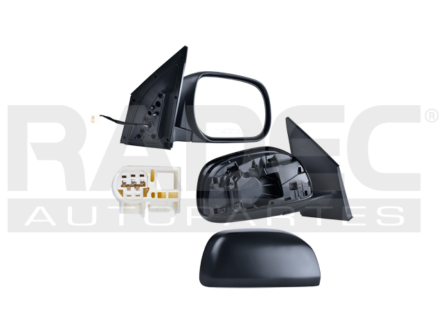 ESPEJO TY RAV 4 06-12 ELECTRICO P/PINTAR 3 PINES SPORT/LIMITED/BASE L4/V6 4/6CILINDROS 2.4/3.5L 4 PUERTAS DER