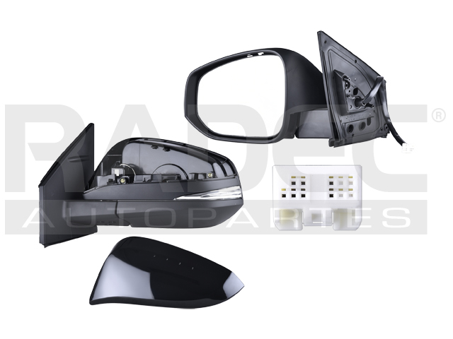 ESPEJO TY RAV 4 13-18 ELECTRICO C/DIRECCIONAL E/ABATIBLE P/PINTAR (7 PINES) IZQ