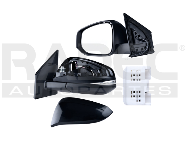 ESPEJO TY RAV 4 13-18 ELECTRICO C/DESEMPANANTE C/DIRECCIONAL P/PINTAR V/LIMITED/XLE/SE/LE IZQ