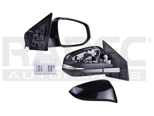 ESPEJO TY RAV 4 13-18 ELECTRICO C/DESEMPANANTE C/DIRECCIONAL P/PINTAR EV/PLATINUM/LIMITED/XLE/SE/LE/HYBRID DER