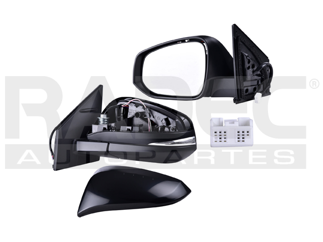 ESPEJO TY RAV 4 13-18 ELECTRICO C/DESEMPANANTE C/DIRECCIONAL P/PINTAR EV/PLATINUM/LIMITED/XLE/SE/LE/HYBRID IZQ