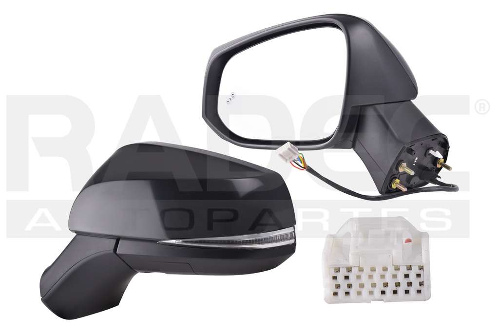 ESPEJO TY RAV 4 19-23 ELECTRICO C/DESEMPANANTE C/DIRECCIONAL C/LUZ INFERIOR P/SENSOR DE PROXIMIDAD P/PINTAR (10 PINES) ADVENTURE/LIMITED L4 4CILINDROS 2.5L 5 PUERTAS IZQ