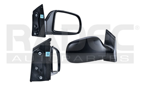 [018-3012-02] ESPEJO TY SIENNA 98-03 MANUAL NEGRO CE/XLE/LE V6 6CILINDROS 3.5L 4/5 PUERTAS DER