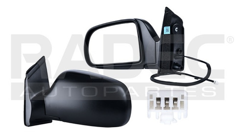 [018-3012-05] ESPEJO TY SIENNA 98-03 ELECTRICO CORRUGADO 3 PINES CE/XLE/LE V6 6CILINDROS 3.5L 4/5 PUERTAS IZQ