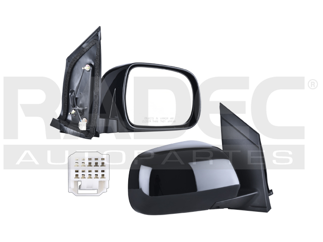 ESPEJO TY SIENNA 04-10 ELECTRICO C/DESEMPANANTE CORRUGADO 5 PINES LIMITED/CE/XLE/LE DER