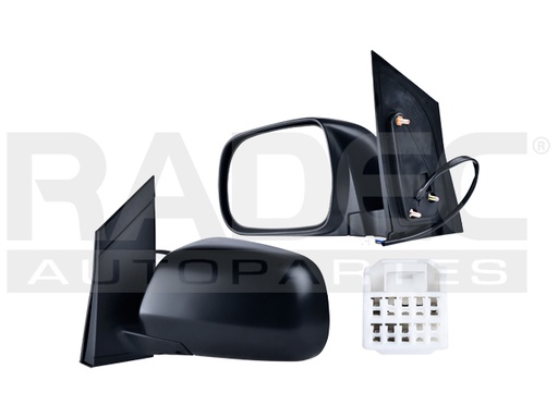 ESPEJO TY SIENNA 04-10 ELECTRICO C/DESENPANANTE P/PINTAR 5 PINES V/LIMITED/CE/XLE/LE V6 6CILINDROS 3.5L 4/5 PUERTAS IZQ