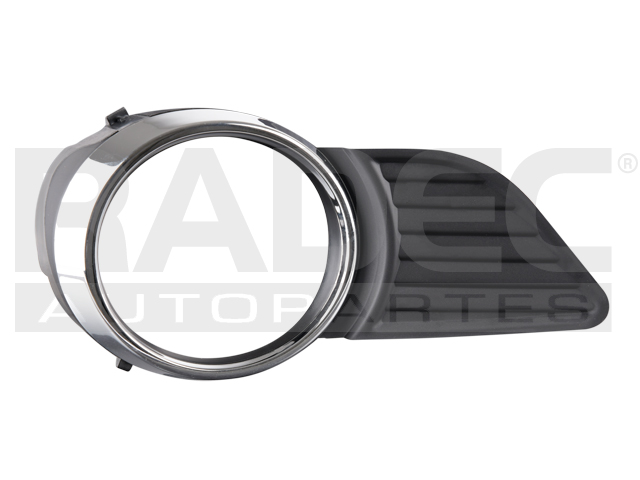 REJILLA FASCIA DELANTERA TY SIENNA 11-17 F/CROMADO C/HOYO P/FARO IZQ