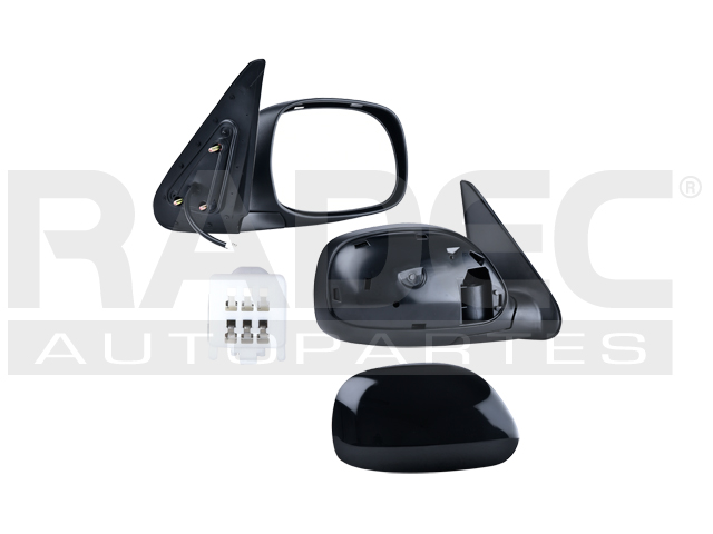 ESPEJO TY TUNDRA 00-06 ELECTRICO P/PINTAR SR5/LIMITED/BASE V6/V8 6/8CILINDROS 4.0/4.L 4 PUERTAS DER