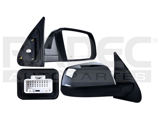 ESPEJO TY TUNDRA 14-21 ELECTRICO C/DESEMPANANTE CROMADO SR/V/PLATINUM/SR5/LIMITED DER
