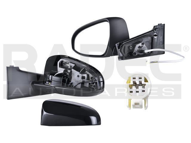 ESPEJO TY YARIS 12-16 5 PUERTAS ELECTRICO C/DESEMPANANTE P/PINTAR IZQ
