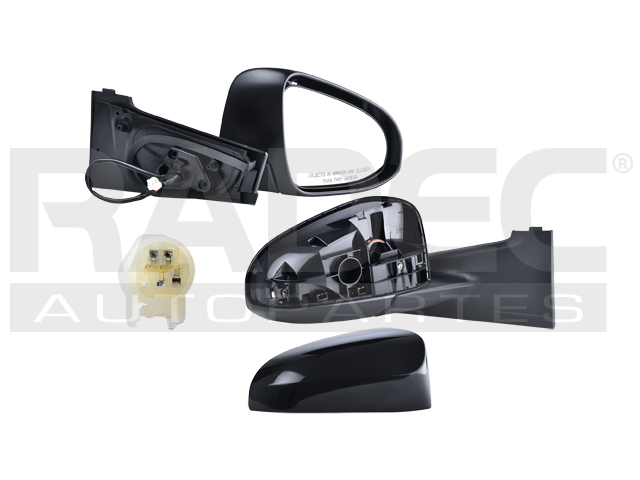 ESPEJO TY YARIS 12-16 5 PUERTAS ELECTRICO CORRUGADO PREMIUM/CORE/CE/LE/L DER