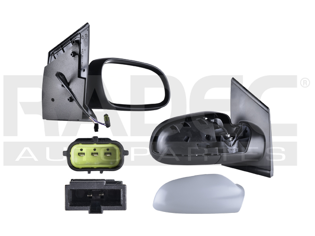 ESPEJO VW CROSSFOX 07-10/LUPO 05-09/SPORT VAN 07-09 ELECTRICO P/PINTAR DER