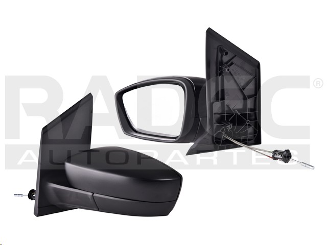 ESPEJO VW CROSSFOX 11-15 C/CONTROL CORRUGADO IZQ