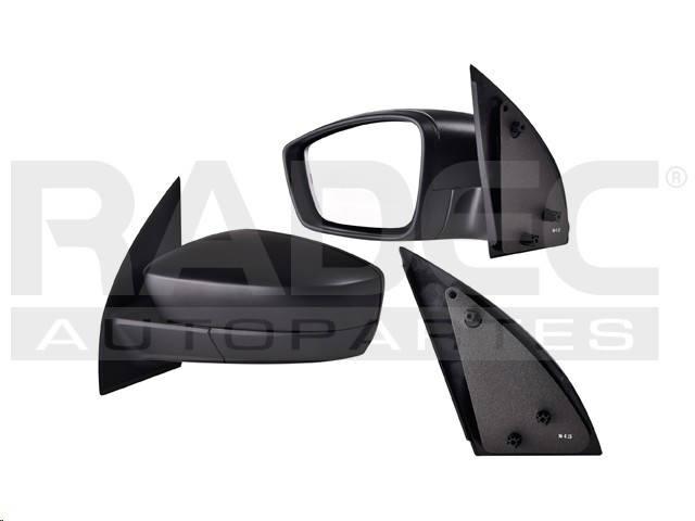 ESPEJO VW GOL 13-20 MANUAL CORRUGADO COMFORTLINE/TRENDLINE/STARLINE/HIGHLINE/I-MOTION/GT/CROSS/PEPPER/ROBUST L4 4 CILINDROS 1.6L 2/4/5 PUERTAS IZQ