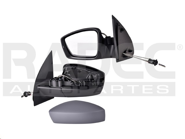 ESPEJO VW GOL/SAVEIRO 13-19 C/CONTROL P/PINTAR IZQ
