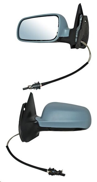 ESPEJO VW GOLF 00-07 C/CONTROL P/PINTAR GL/GLI/GLS/GLX/TDI/VR6/SOCCER/EUROPA/COMFORTLINE L4/L5/V6 4/5/6 CILINDROS 1.8/1.9/2.0/2.5/2.8L 4 PUERTAS IZQ